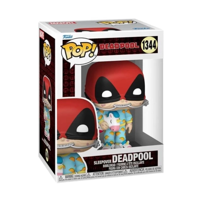 Funko Pop! Marvel: Deadpool - Sleepover Deadpool Figürü