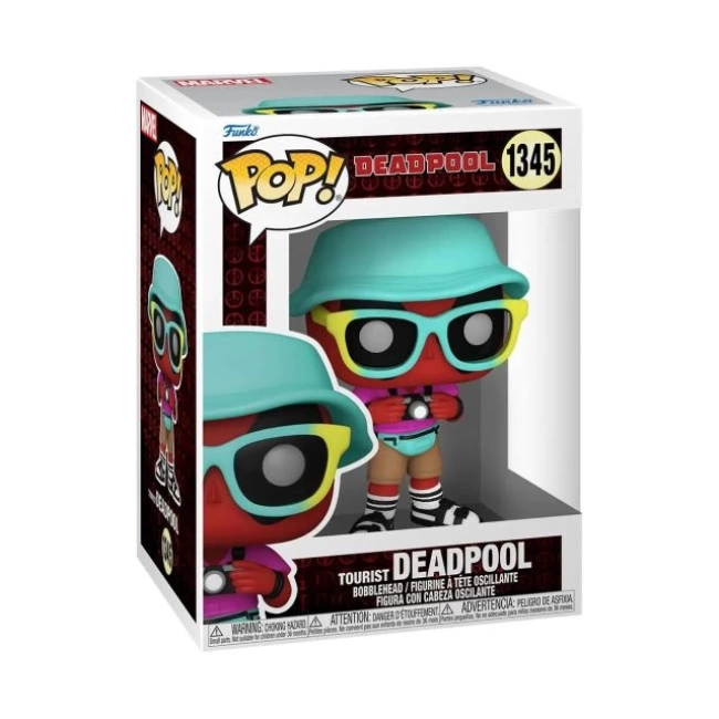Funko Pop! Marvel: Deadpool - Tourist Deadpool Figürü