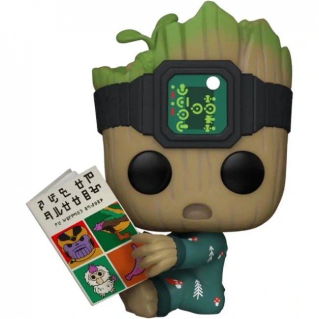 Funko Pop! Marvel: I Am Groot, Groot in Onesie Book Figürü
