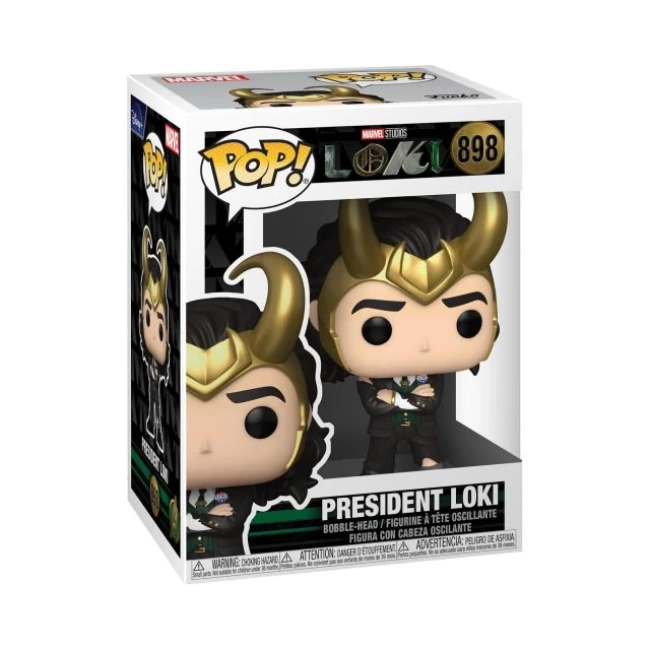 Funko Pop! Marvel: Loki - President Loki Vinyl Bobblehead Figürü