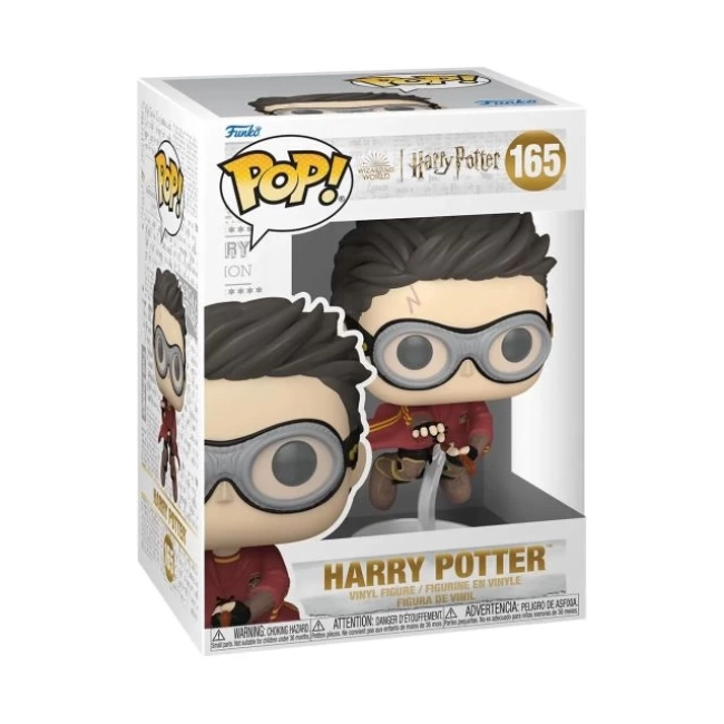 Funko Pop! Movies: Harry Potter with Broom Figürü (Quidditch)