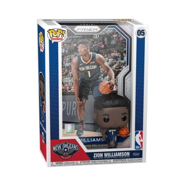 Funko Pop! NBA Trading Cards: Zion Williamson Figürü