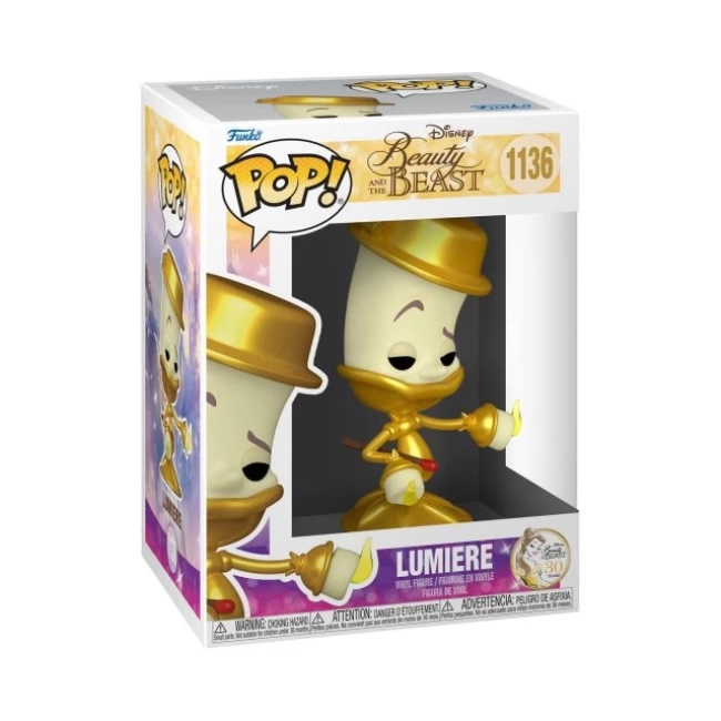 Funko POP Pop Disney: Beauty and The Beast - Lumiere Figürü