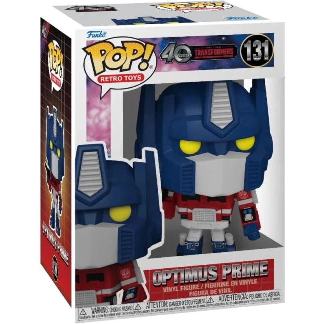 Funko Pop Retro Toys 40. Yıl Dönümü Optimus Prime Figürü