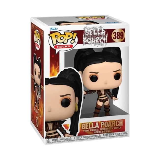 Funko Pop! Rocks: Bella Poarch Figürü (Inferno)