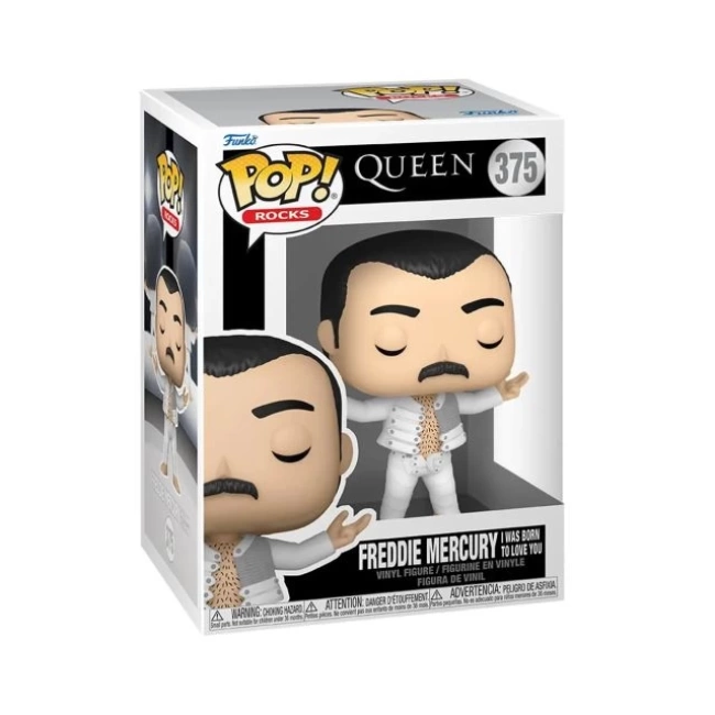 Funko Pop! Rocks: Queen - Freddie Mercury Figürü
