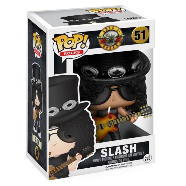 Funko POP Rocks: Slash Action Figürü