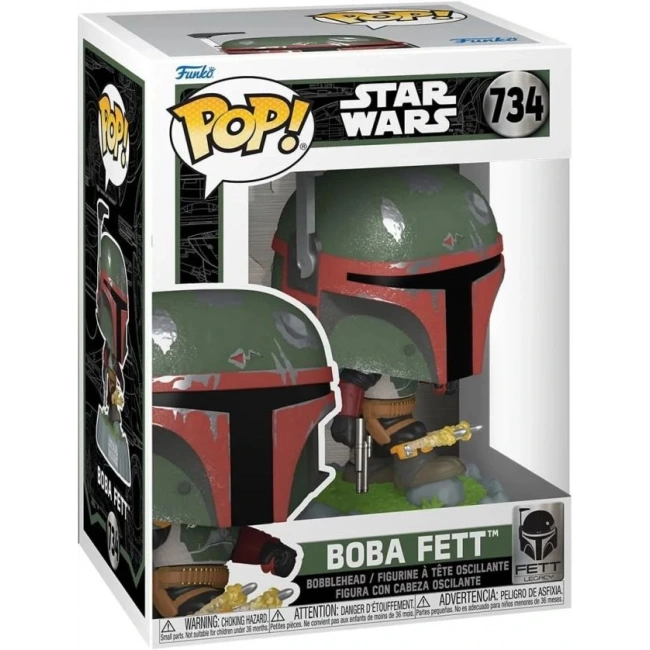 Funko Pop Star Wars: Roketli Boba Fett Figürü