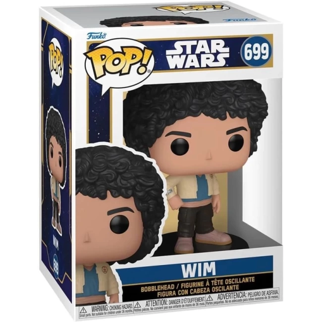 Funko Pop Star Wars Skeleton Crew Wim Figür