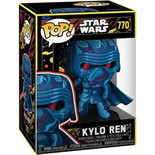 Funko Pop Star Wars: Star Wars Episode 7 - Kylo Ren Figür - (Retro)