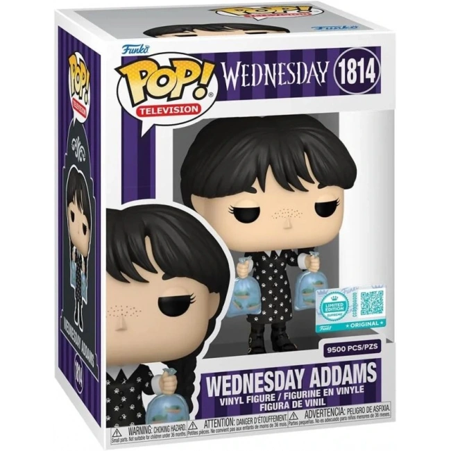 Funko Pop Supreme LE: Wednesday Addams Figür