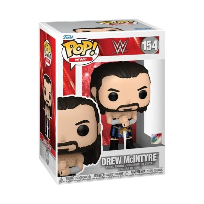 Funko Pop! WWE: Drew Mc Intyre Figürü