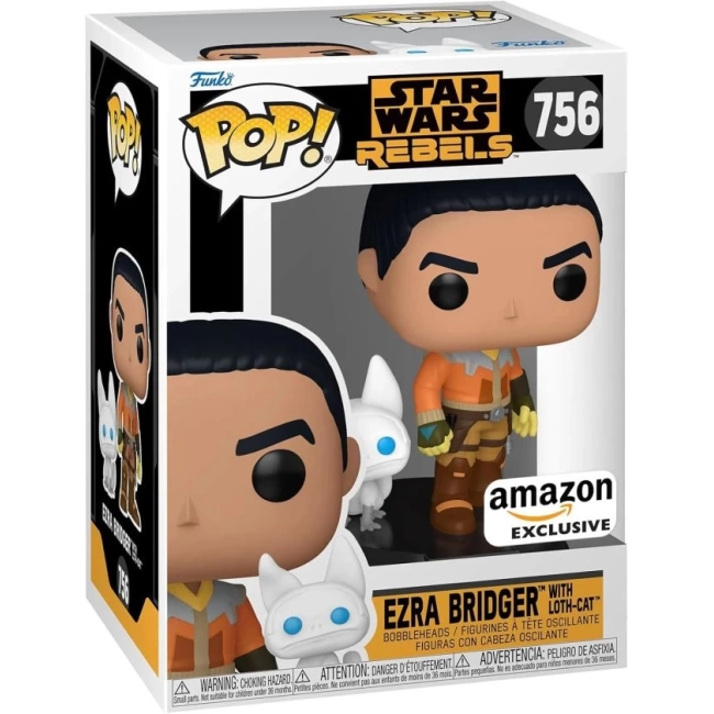 Funko Star Wars Rebels Ezra Bridger Loth Kedisi Figürü