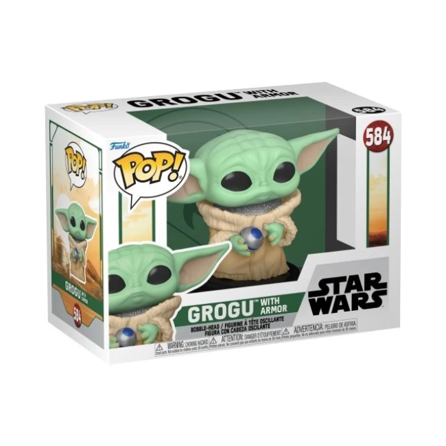 Funko Star Wars: The Book of Boba Fett - Zırhlı Grogu Figür