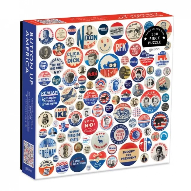 Galison Amerika Düğmeleri Puzzle