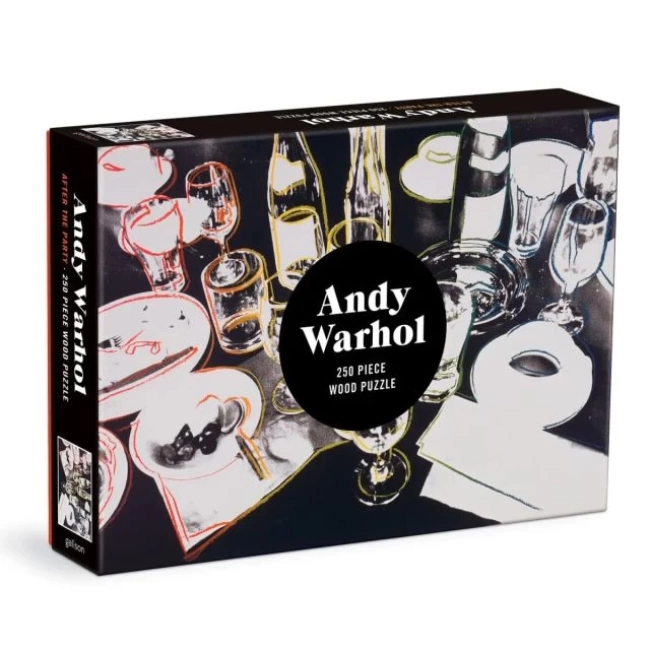 Galison Andy Warhol Parti Sonrası Ahşap Puzzle