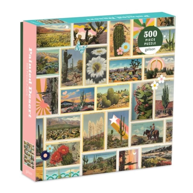 Galison Boyalı Çöl Puzzle