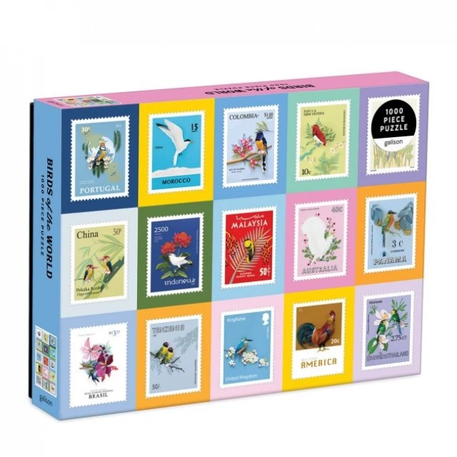 Galison Dünya Kuşları Puzzle
