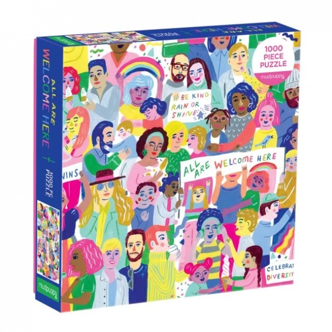 Galison Hoş Geldiniz Puzzle
