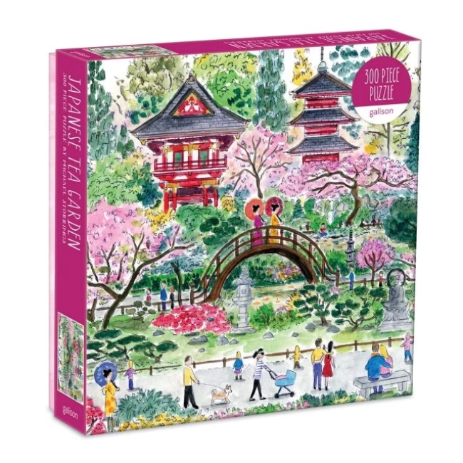 Galison Japon Çay Bahçesi Puzzle
