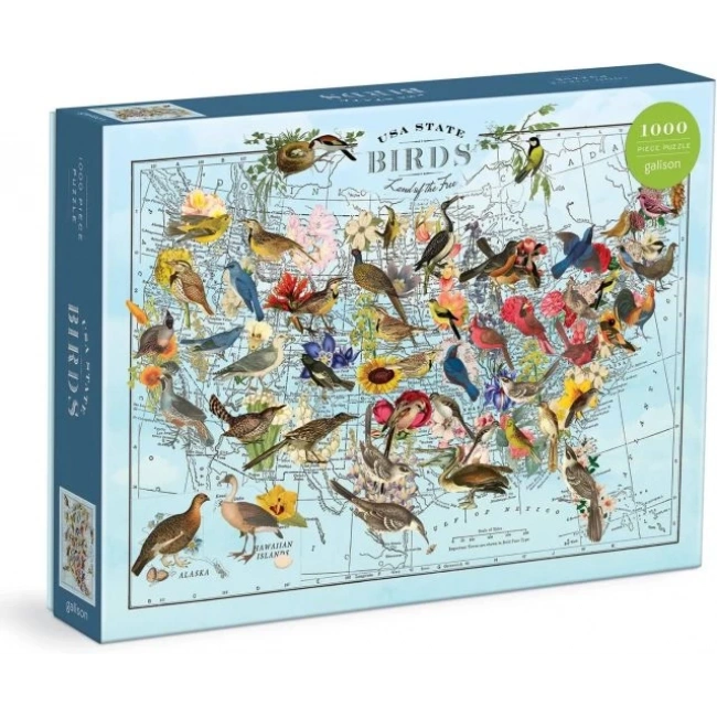 Galison Kelebek Görünümlü Dünya Haritası Puzzle