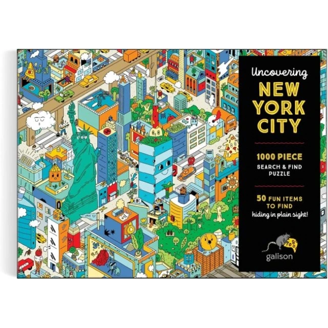 Galison Renkli New York Puzzle