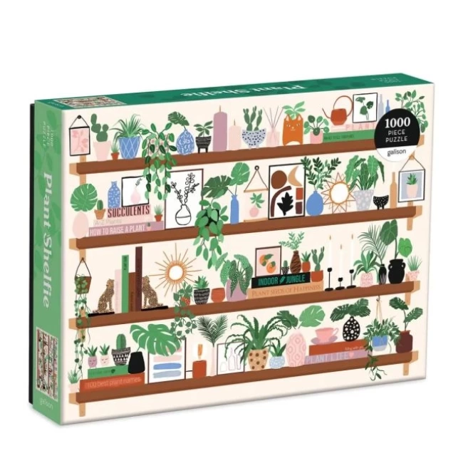 Galison Saksı Çiçeği Puzzle