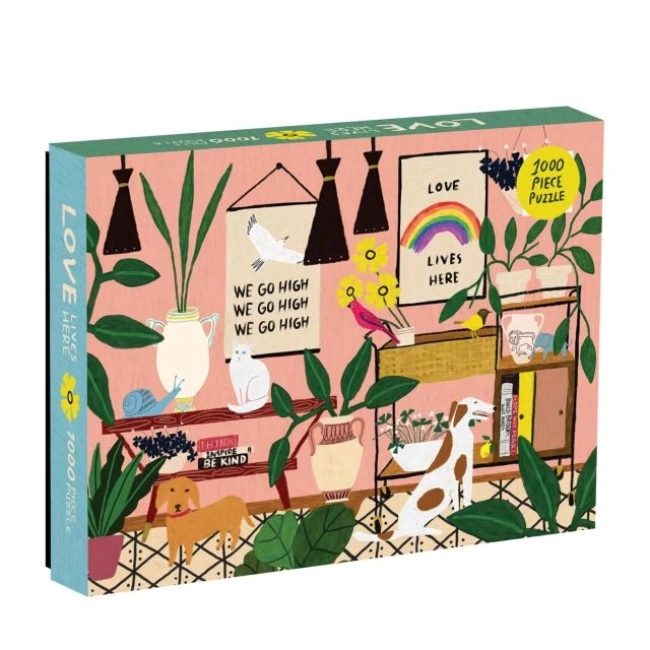 Galison Sevginin Yaşadığı Yer Puzzle