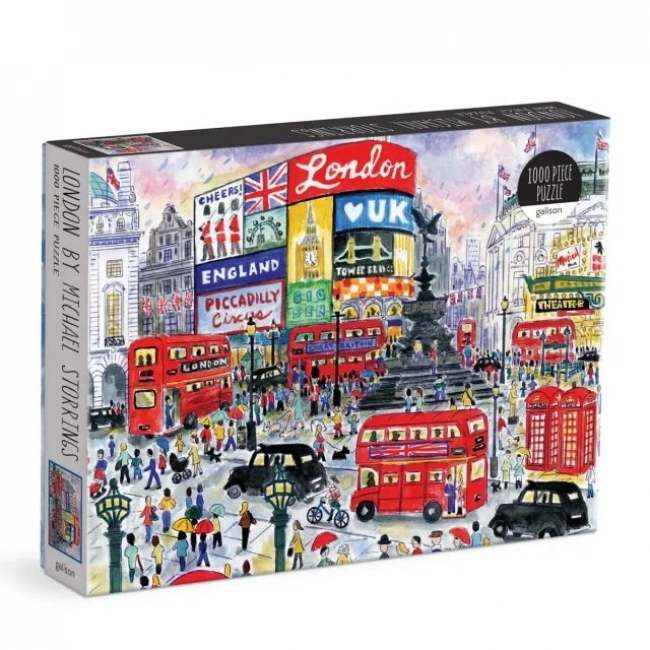 Galison Yetişkinler İçin Londra Puzzle