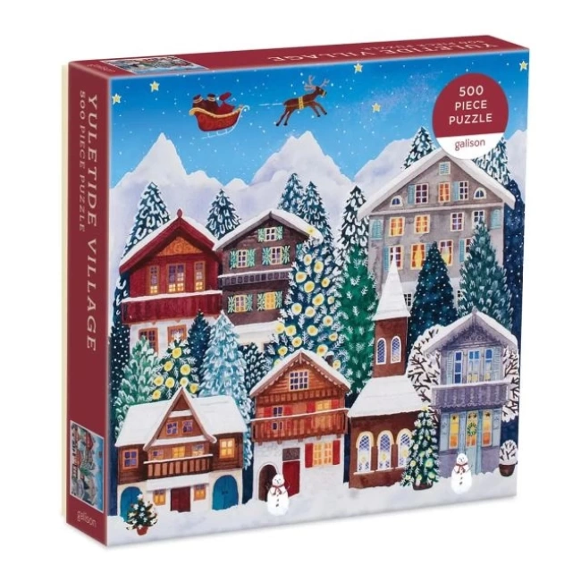 Galison Yuletide Köyü Puzzle