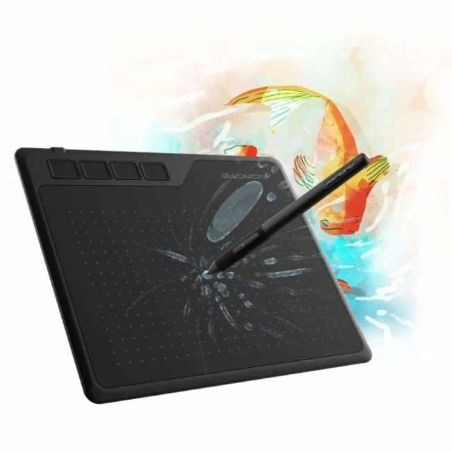 GAOMON S620 Çizim Tableti 6,5 x 4 İnç Grafik Tableti 6.5x4 Inch
