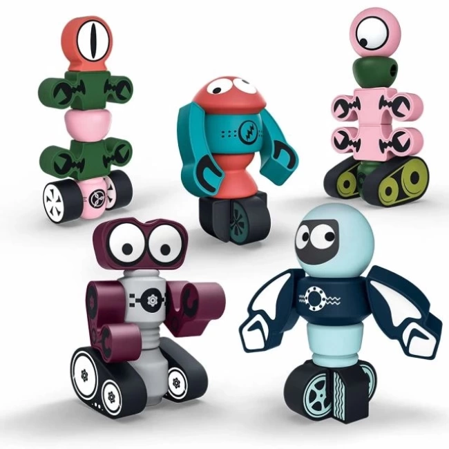 Gift2U Manyetik Robot Oyun Seti Robot5