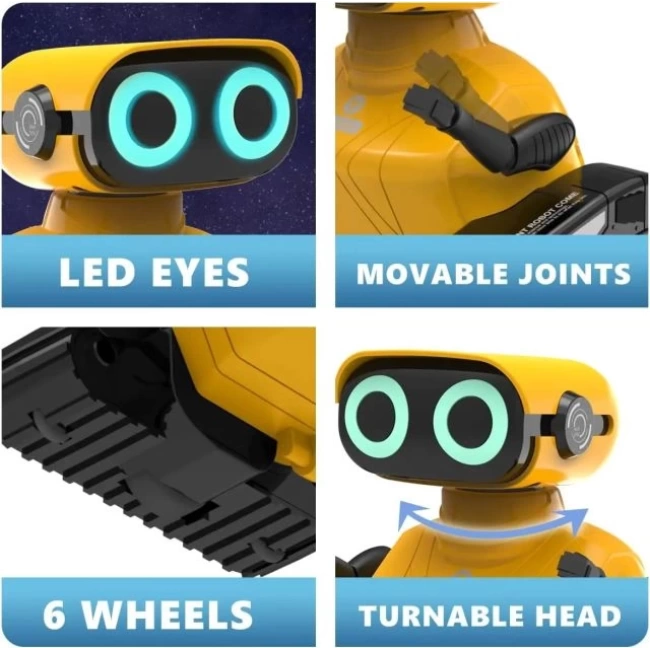 Gilobaby Uzaktan Kumandalı Robot Oyuncak Yellow