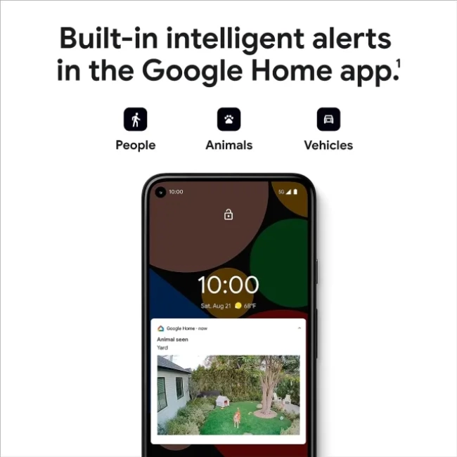 Google Nest Cam Projektör Güvenlik Kamerası