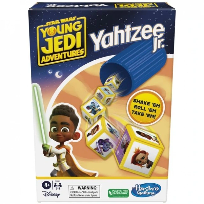 Hasbro Gaming Yahtzee Jr. Yıldız Savaşı: Macera Sürümü Masa Oyunu