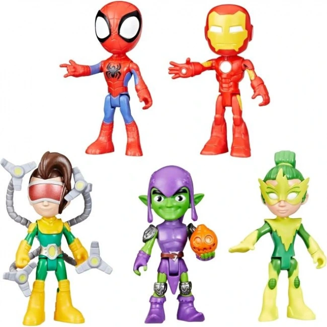 Hasbro Marvel Örümcek Adam ve Muhteşem Arkadaşları 5 Aksiyon Figürü