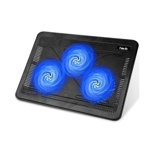 Havit HV-F2056 15.6-17 Laptop Soğutucu Black+Blue