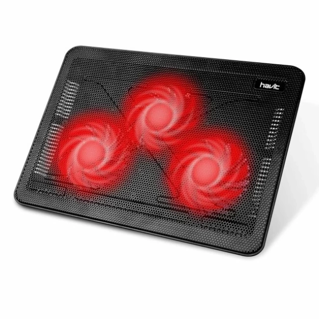 Havit HV-F2056 15.6-17 Laptop Soğutucu Black+Red