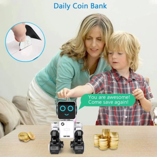 Hbuds Robotlar Uzaktan Kumandalı Robot Oyuncak White