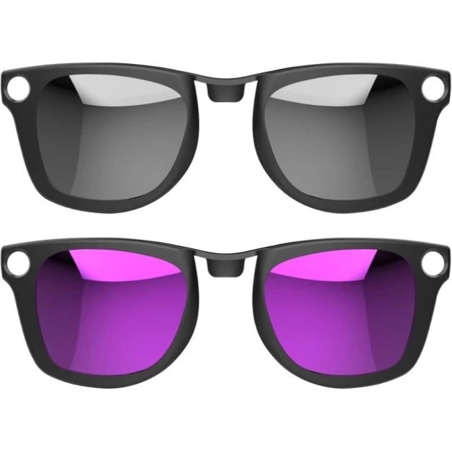 Hibloks 4 Adet Polarize Klips Ray-Ban Meta Wayfarer Akıllı Gözlük - Large