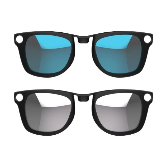 Hibloks 2 Adet Polarize Klips Ray-Ban Meta Wayfarer Akıllı Gözlükler - Large