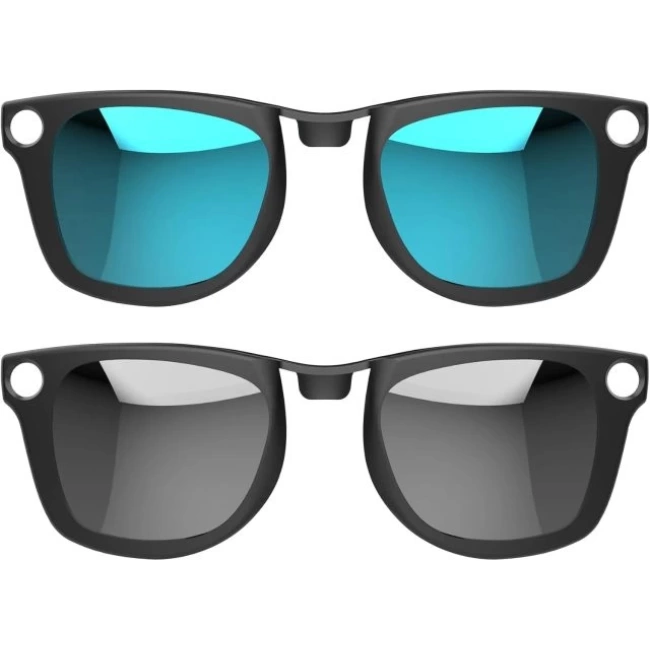 Hibloks 4 Adet Polarize Klips Ray-Ban Meta Wayfarer Akıllı Gözlük - Large