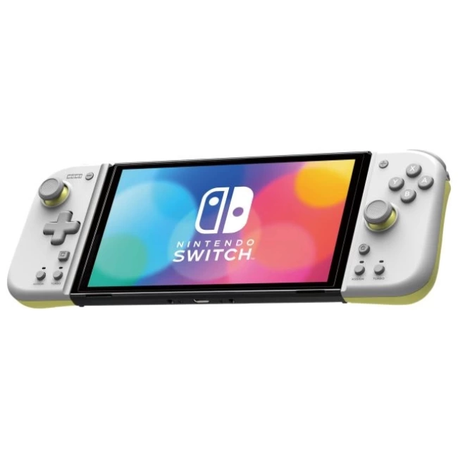 HORİ Nintendo Switch Split Pad Kompakt-Açık Gri / Sarı