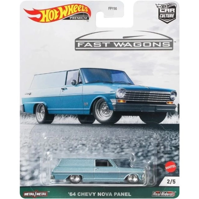 Hot Wheels Araba Kültürü Devresi Efsane Aracı 64 Chevy Nova Panel