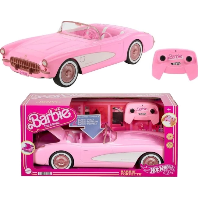 Hot Wheels Barbie RC Korvet Uzaktan Kumandalı Araba Multicolor