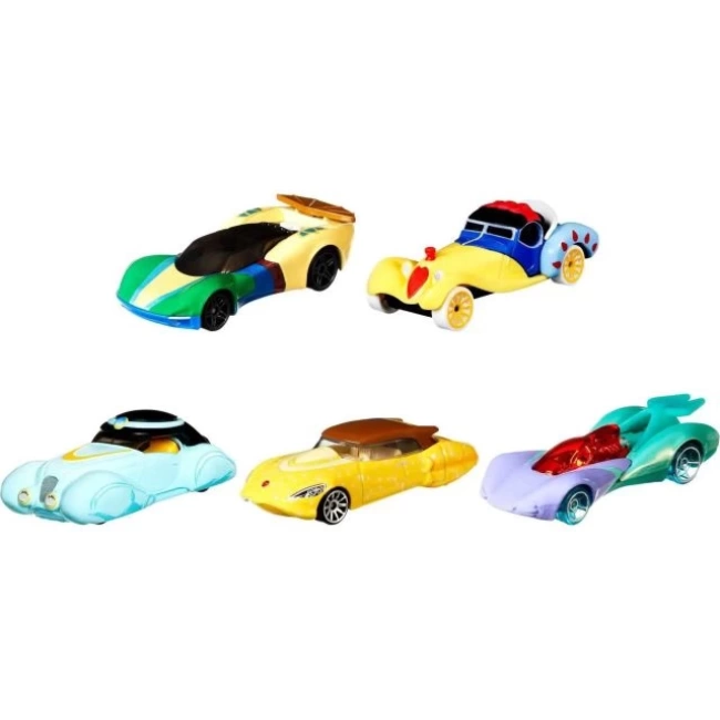 Hot Wheels Disney Prensesi Karakter Arabası 5li Paket