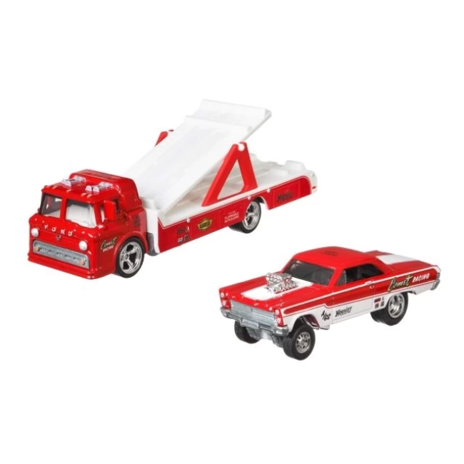 Hot Wheels Ekip Taşıma Modeli ve Parça Arabası