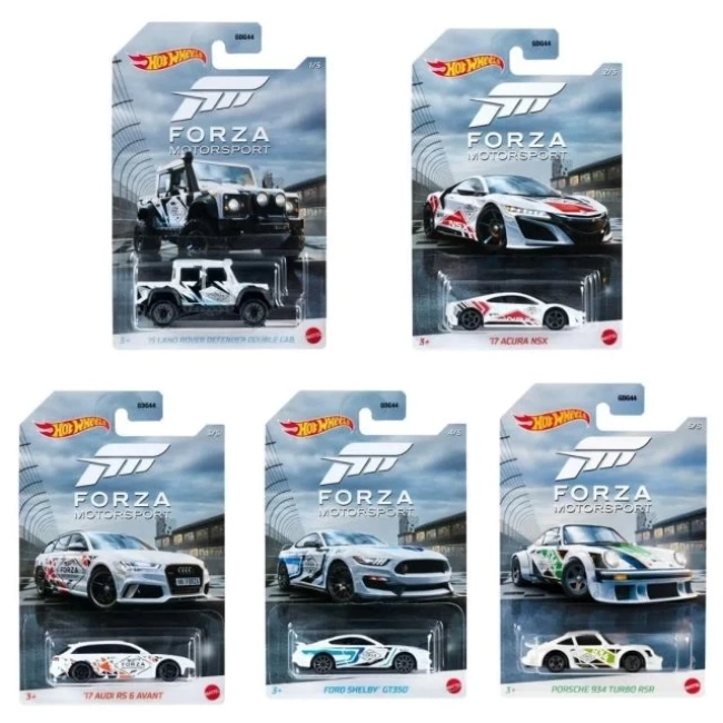 Hot Wheels Forza Motorsports 2021 Beşli Tam Set