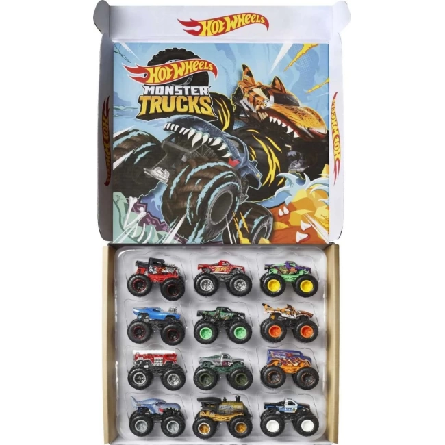 Hot Wheels Monster Trucks Oyuncak Kamyon 12li Paket