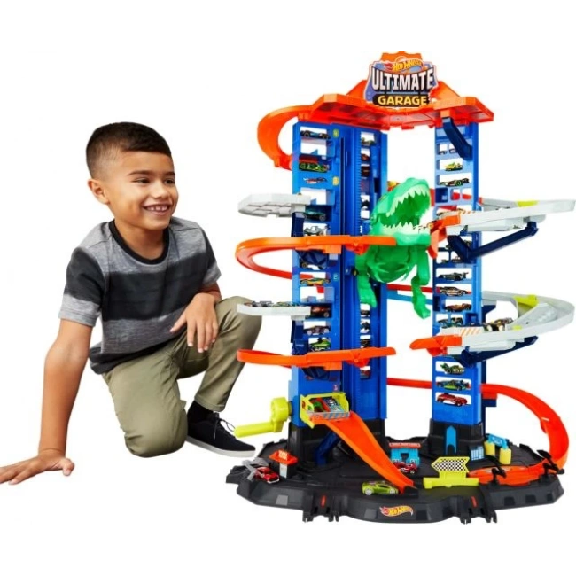 Hot Wheels Parkur T-Rex Dinozor Oyun Seti